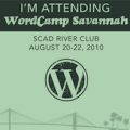 I'm attending WordCamp Savannah 2010