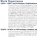 resume screenshot