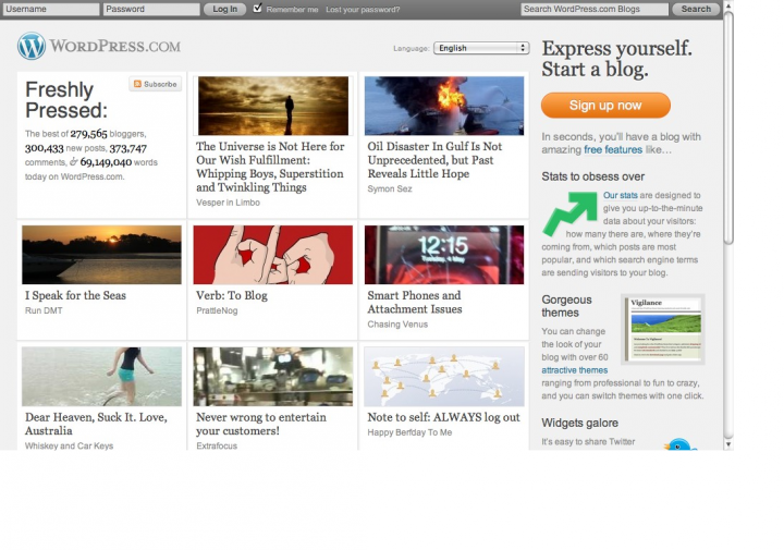 WordPress.com (screenshot)